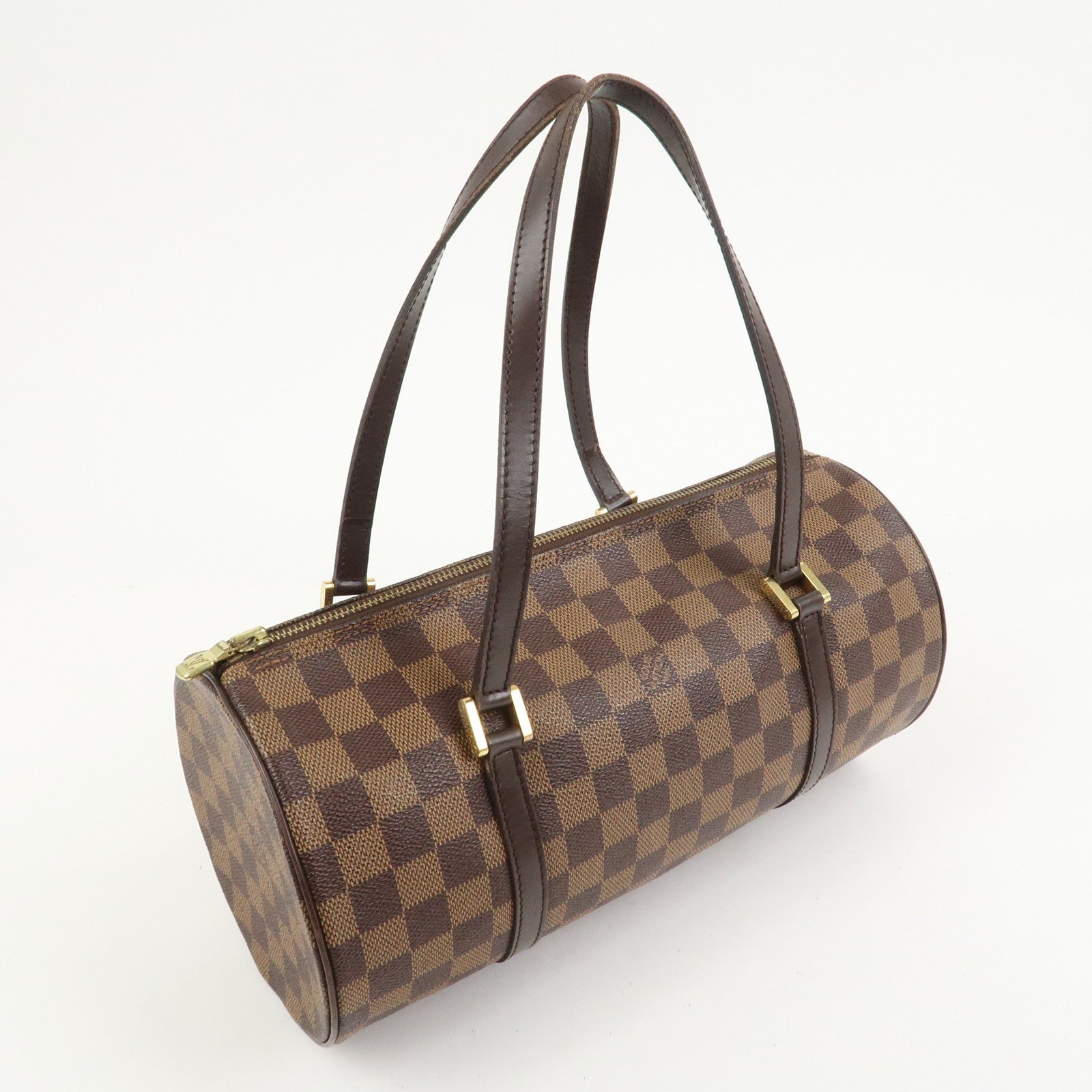 Louis Vuitton Damier Ebene Papillon 30 Handbag - Brown, Canvas