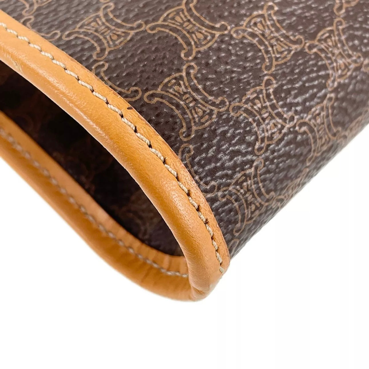 Macadam Leather PVC Clutch