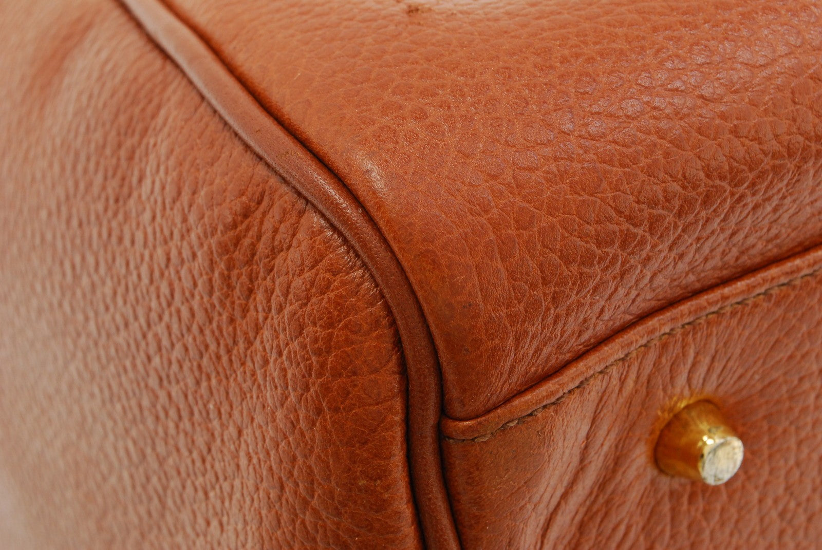 Burberry Nova Check Horse Handbag - Brown, Leather