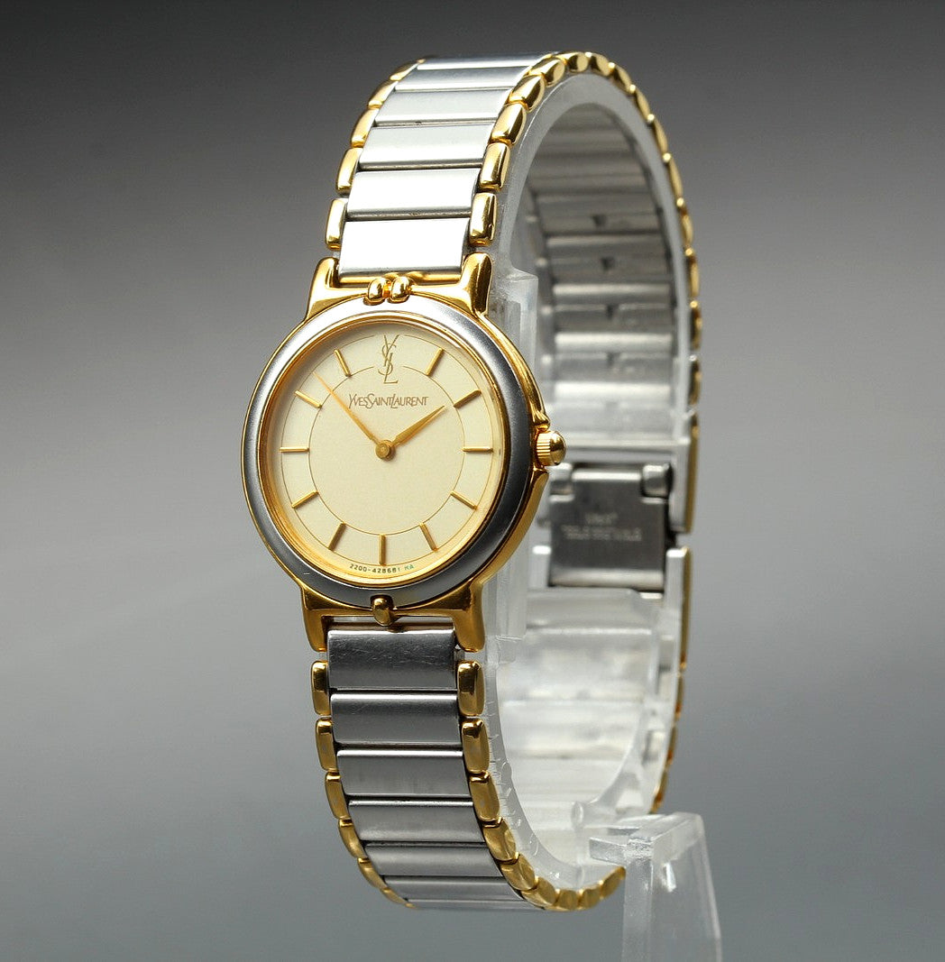 Yves Saint Laurent 2200-228481 Watch - Gold, Stainless Steel