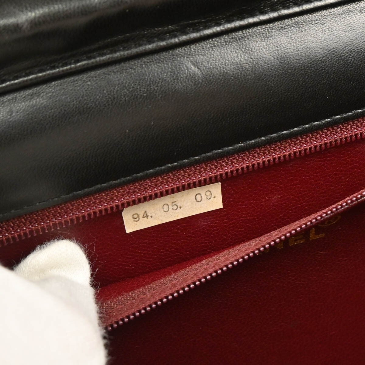 Chanel Single Chain Shoulder Shoulder Bag - Black, Lambskin Leather