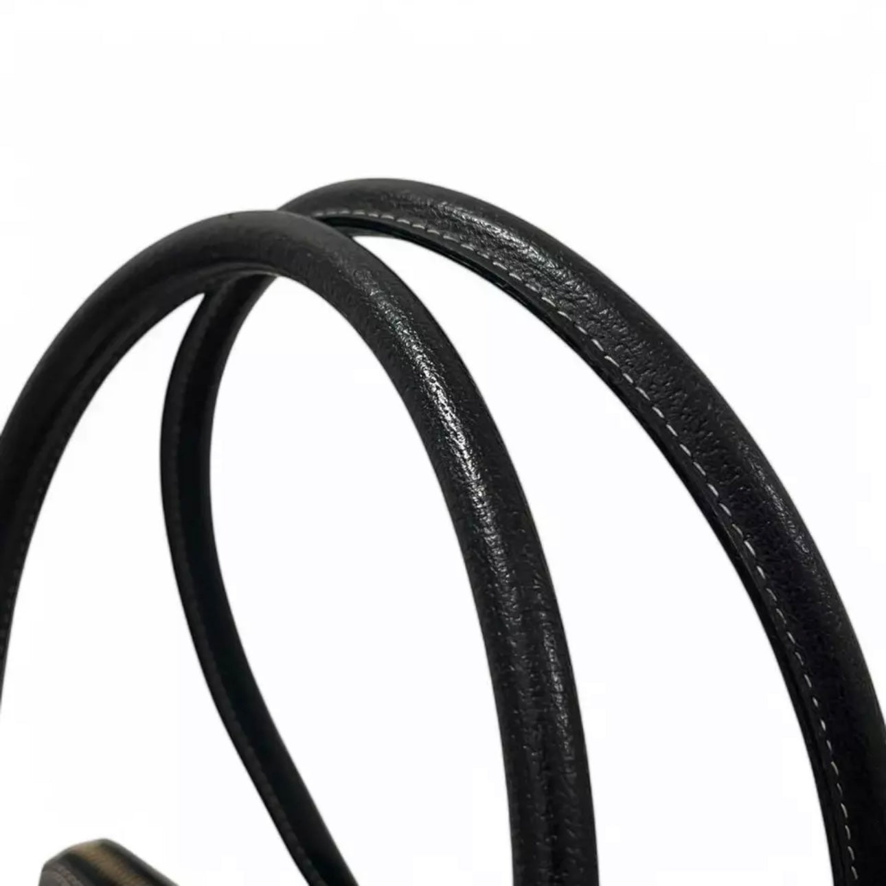 FENDI FF Mini Shoulder Bag Black Leather