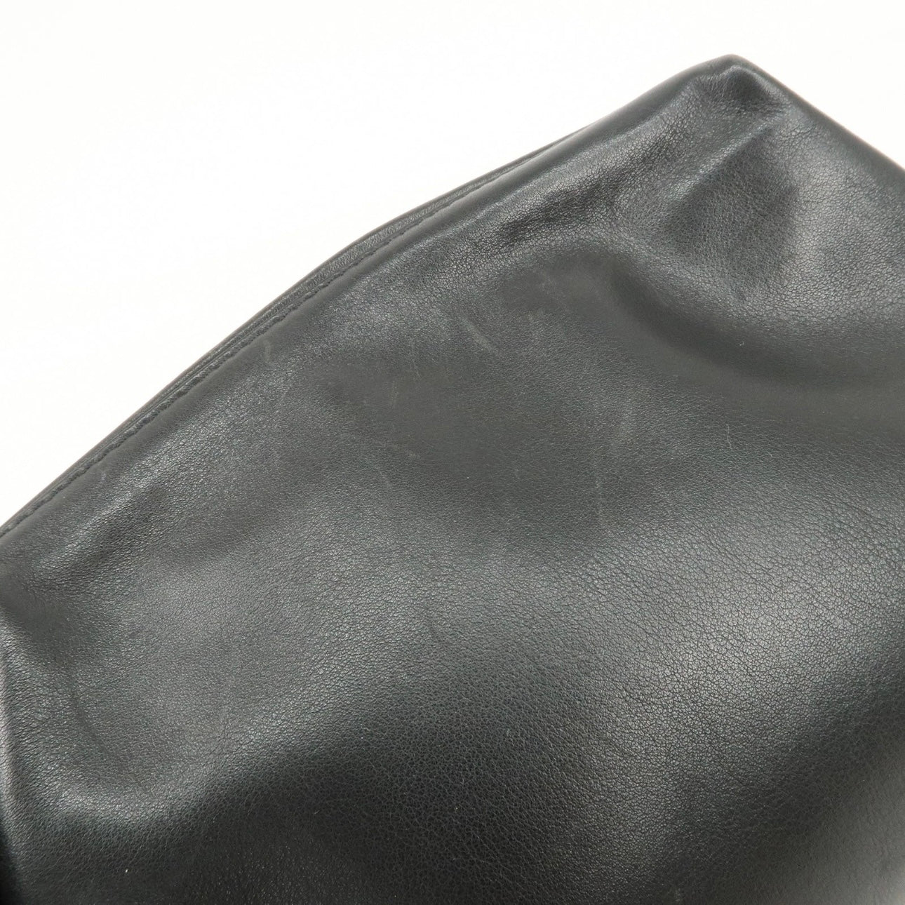 CELINE Clutch - Black, Leather