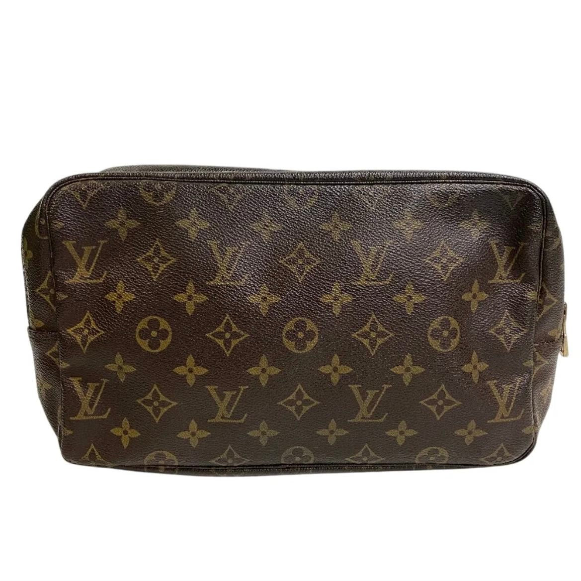 Louis Vuitton Trousse Toilette 28 Clutch - Brown, Leather