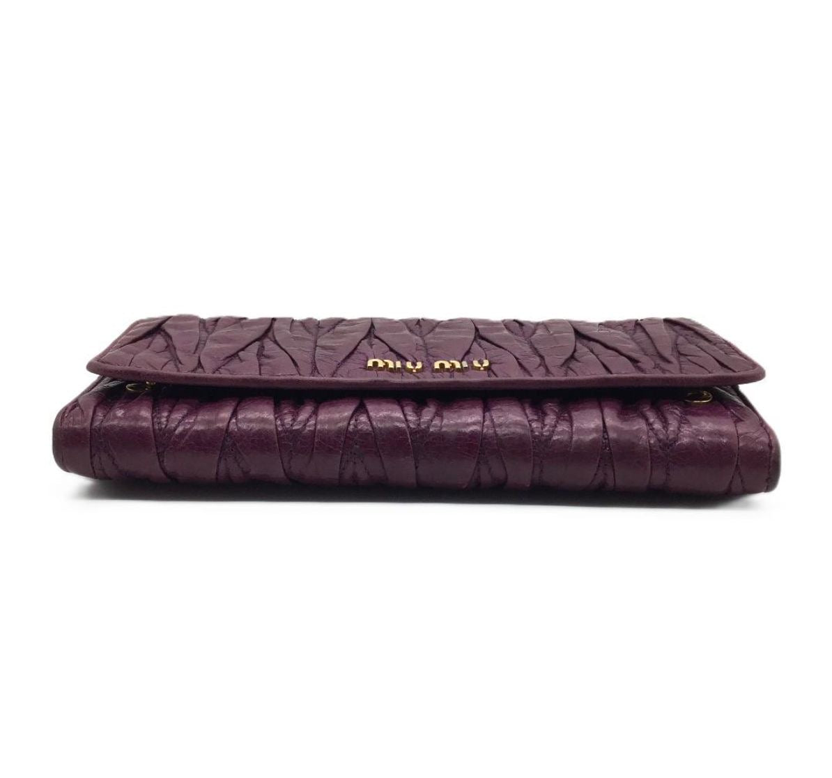 Miu Miu Croco Wallet