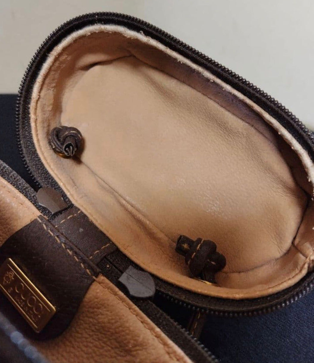 Gucci Vintage GG Supreme Shoulder Bag - Brown, PVC Leather