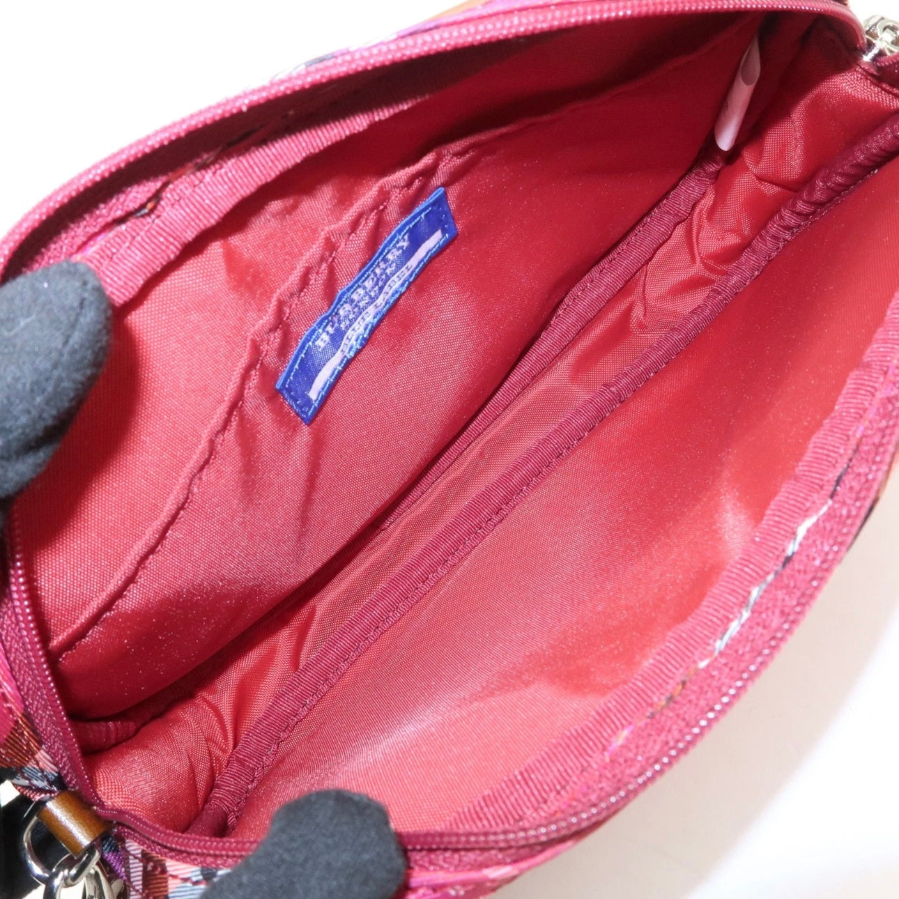 BURBERRY Shoulder Bag Red