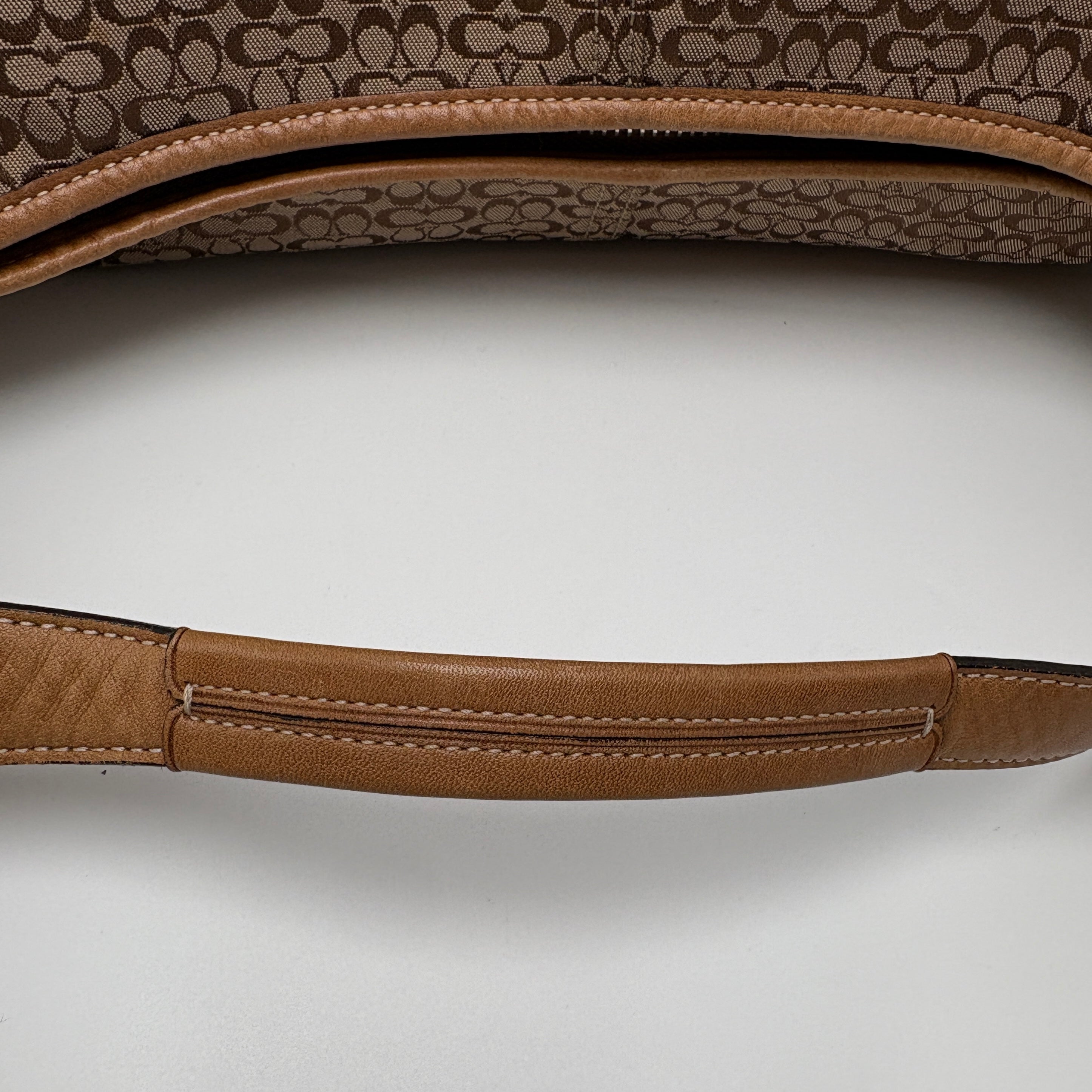 Coach Signature brown bag
