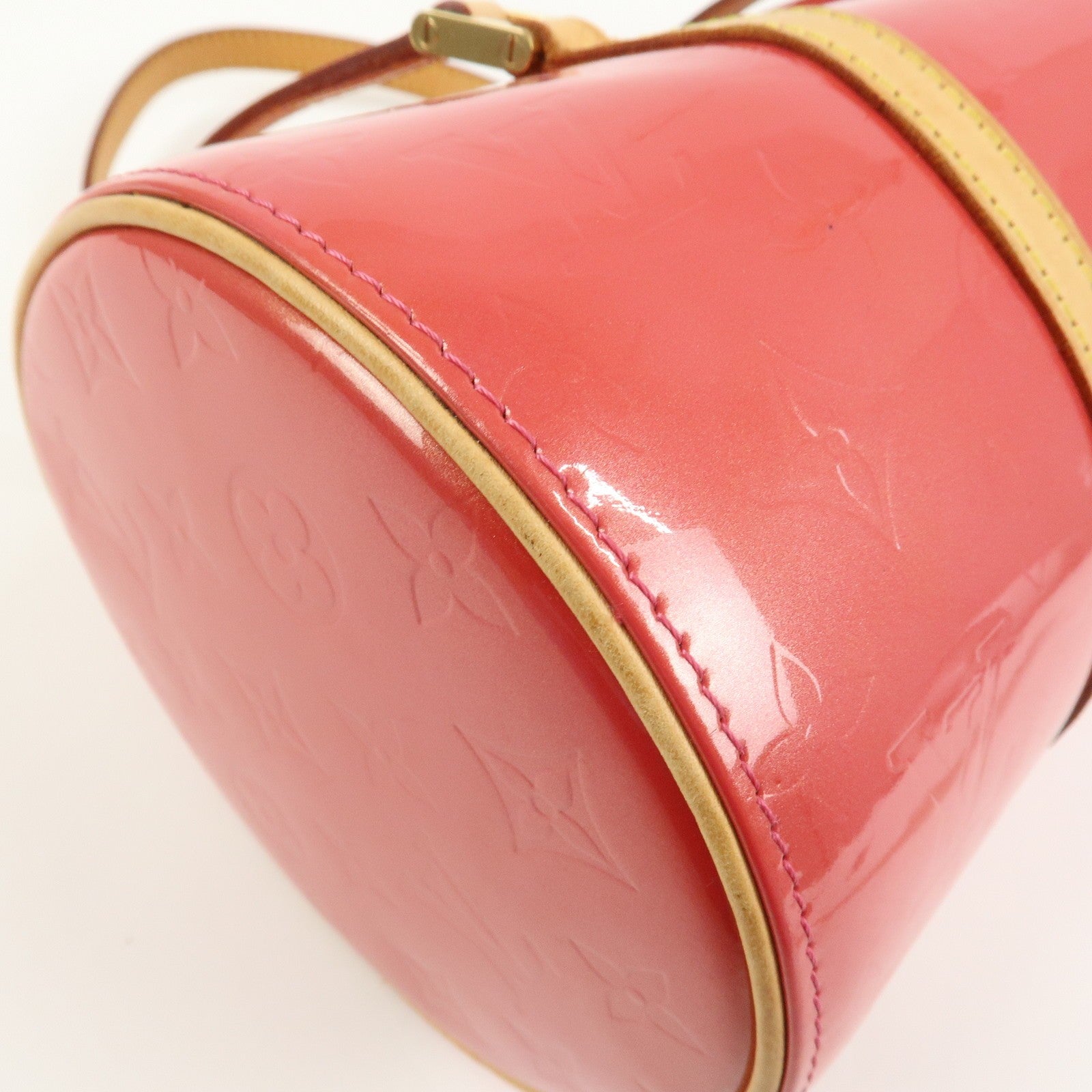 Louis Vuitton M9133F Hand Bag - Framboise, Vernis Leather