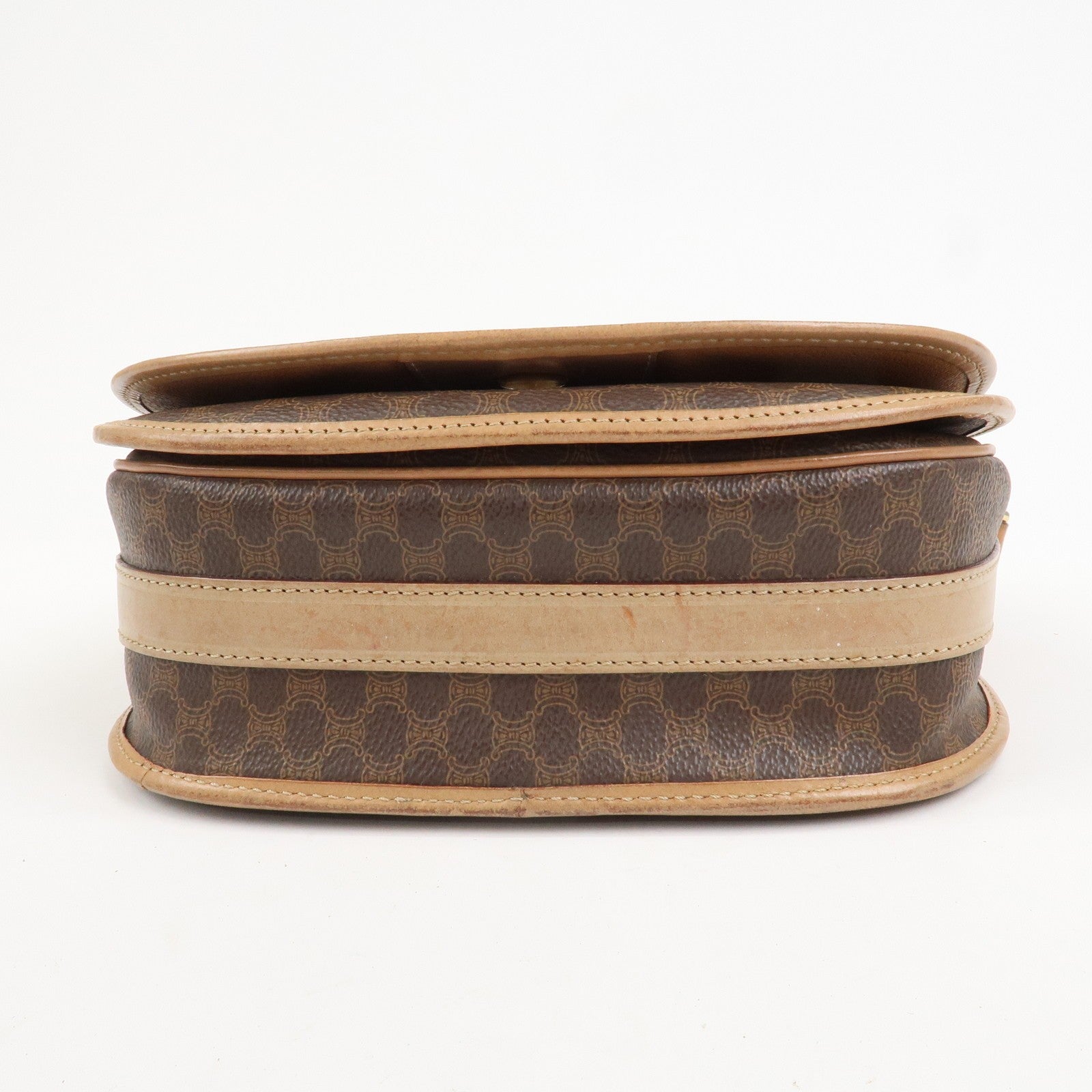 Celine Macadam Shoulder Bag - Brown, PVC