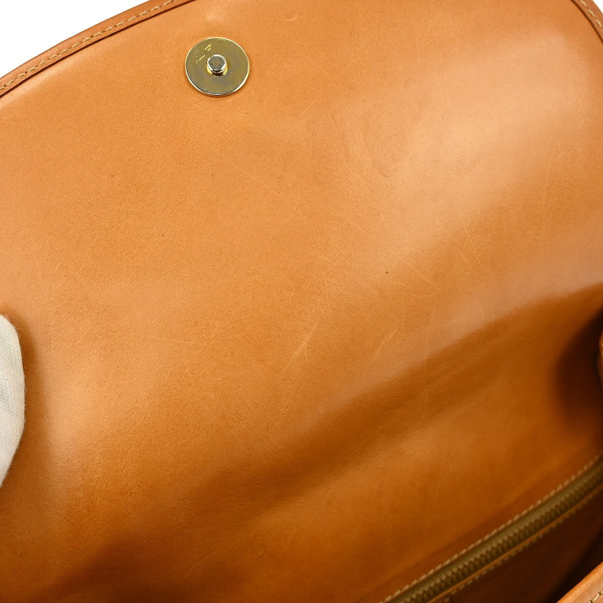 Celine Macadam Shoulder Bag - Brown, Leather