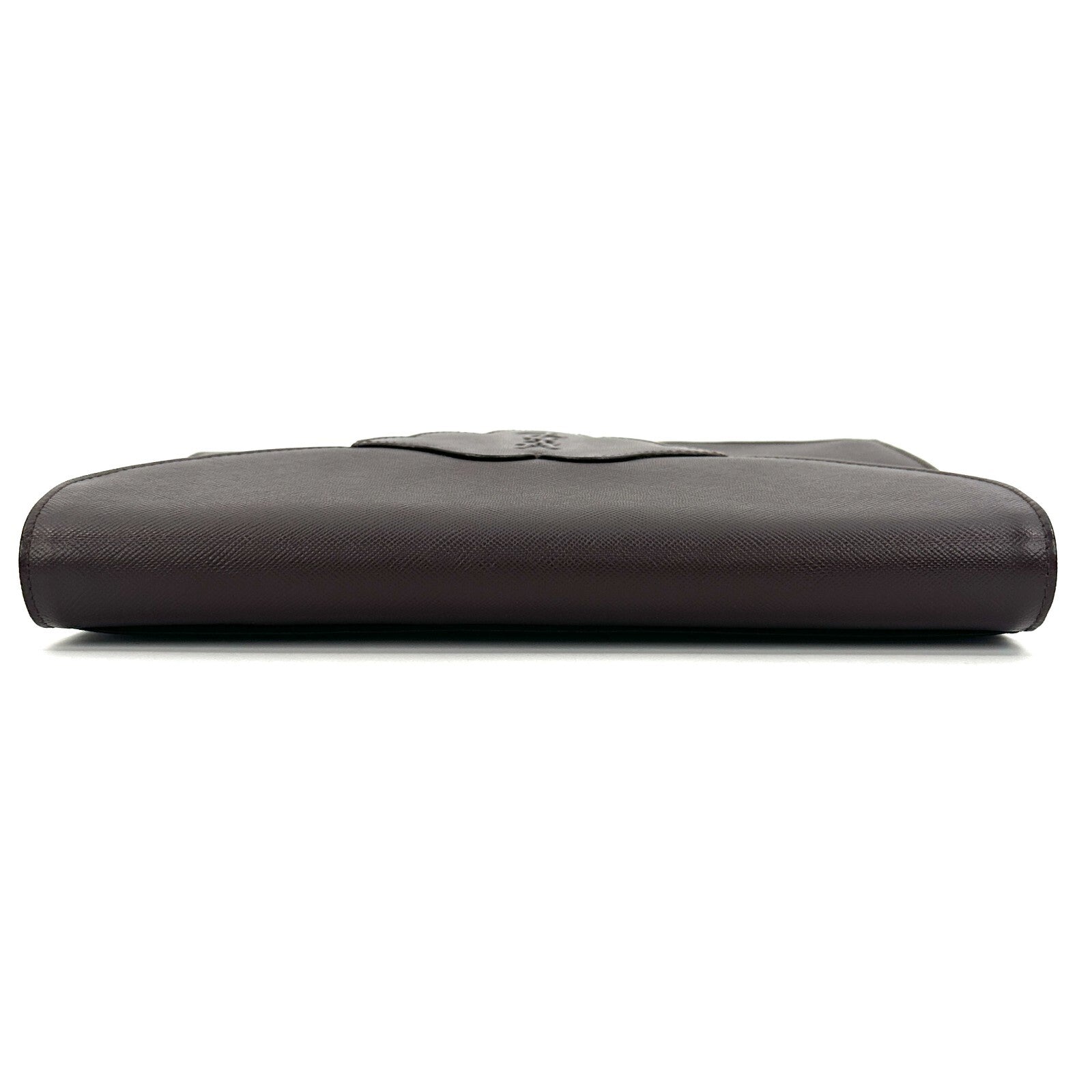 Saint Laurent YVES SAINT LAURENT Clutch Brown, Leather