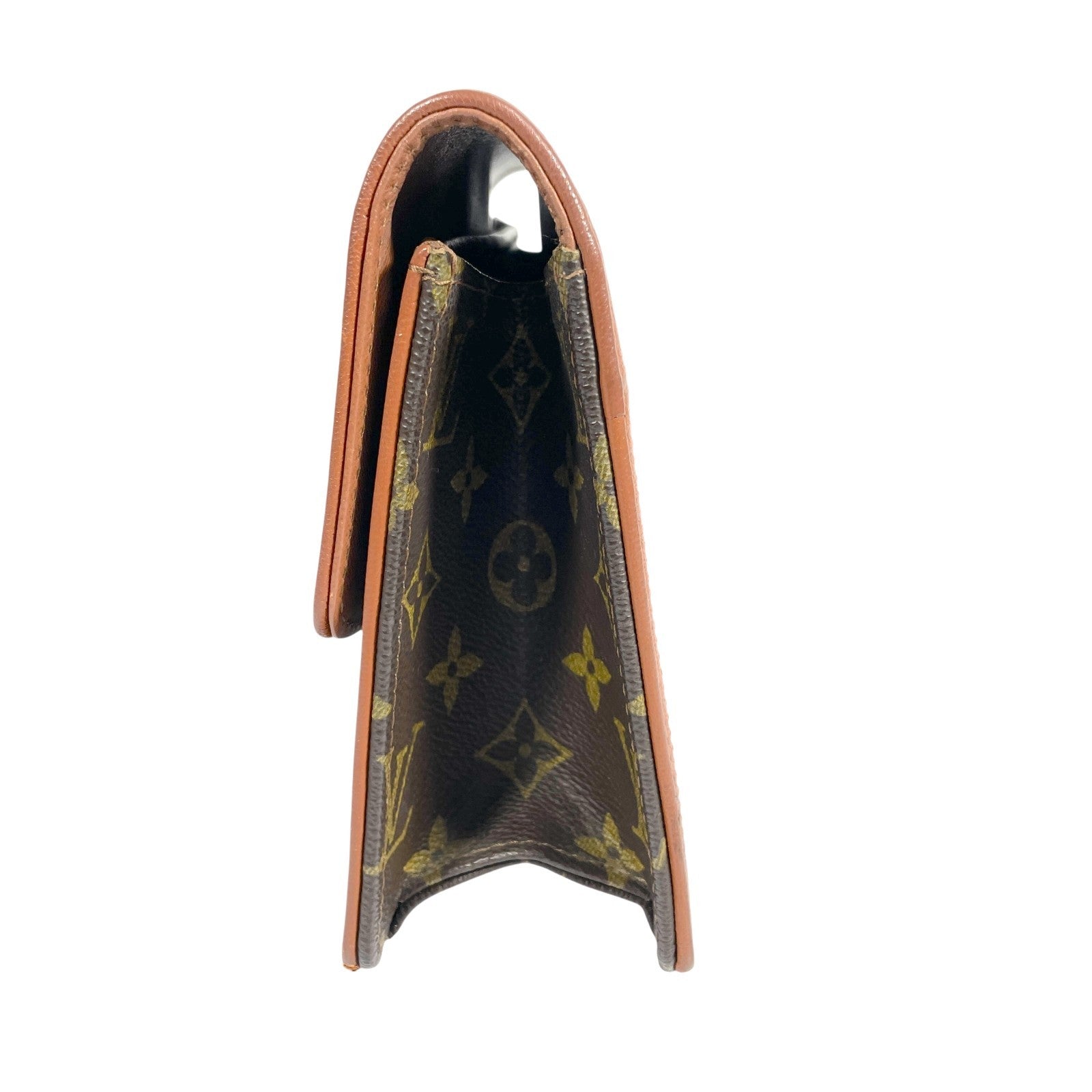 Louis Vuitton Pochette Dam GM Monogram Clutch Bag - Brown, PVC