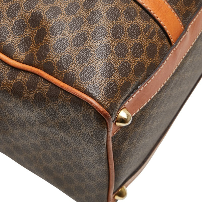 Celine Macadam Boston Bag - Brown, PVC