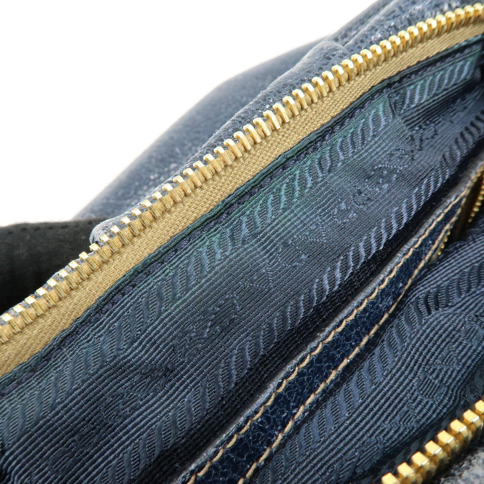 Prada Shoulder Bag - Navy, Leather