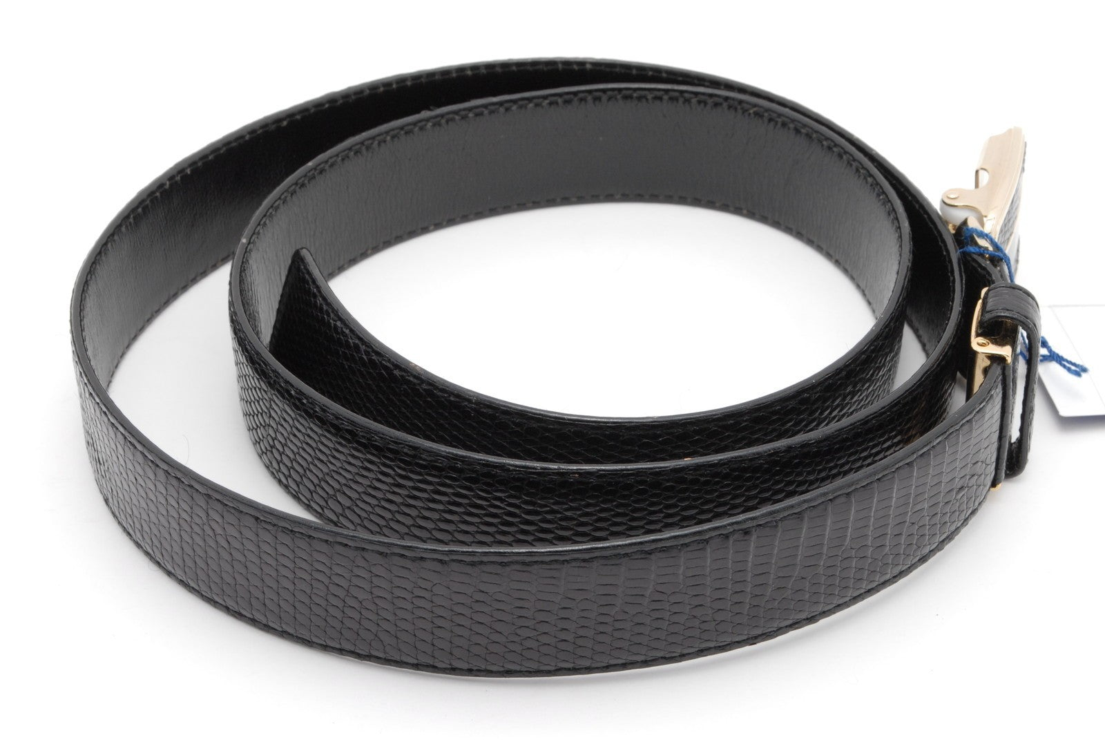 Saint Laurent Vintage YSL Belt - Black, Leather