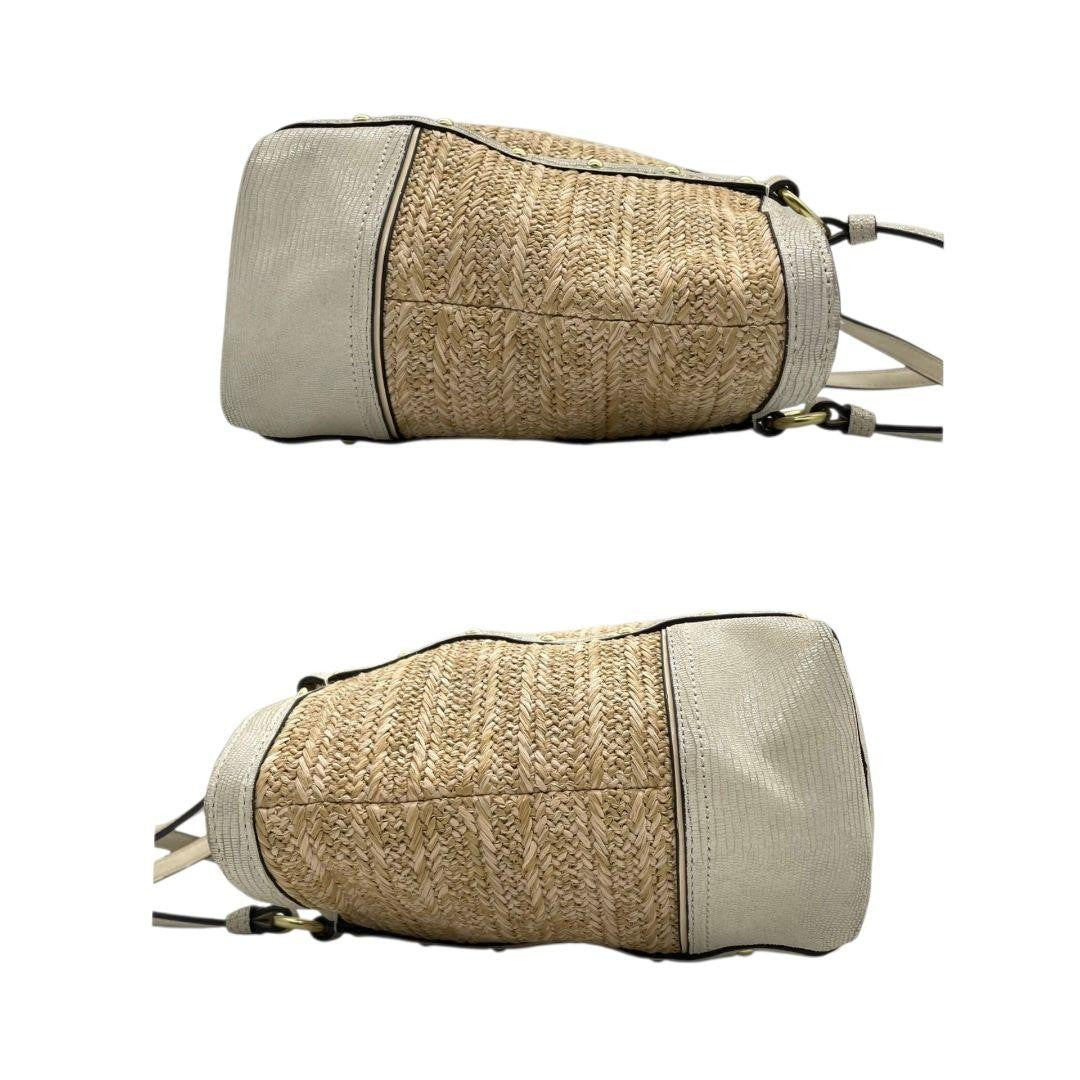 Coach Tote Bag - Beige, Straw