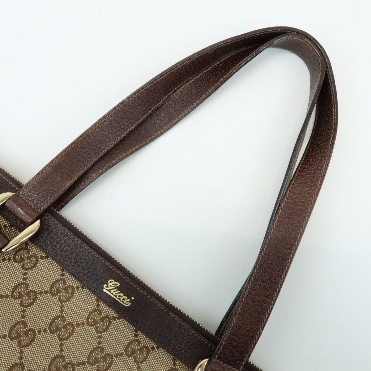 Gucci Abbey Tote Bag - Beige, Canvas Leather