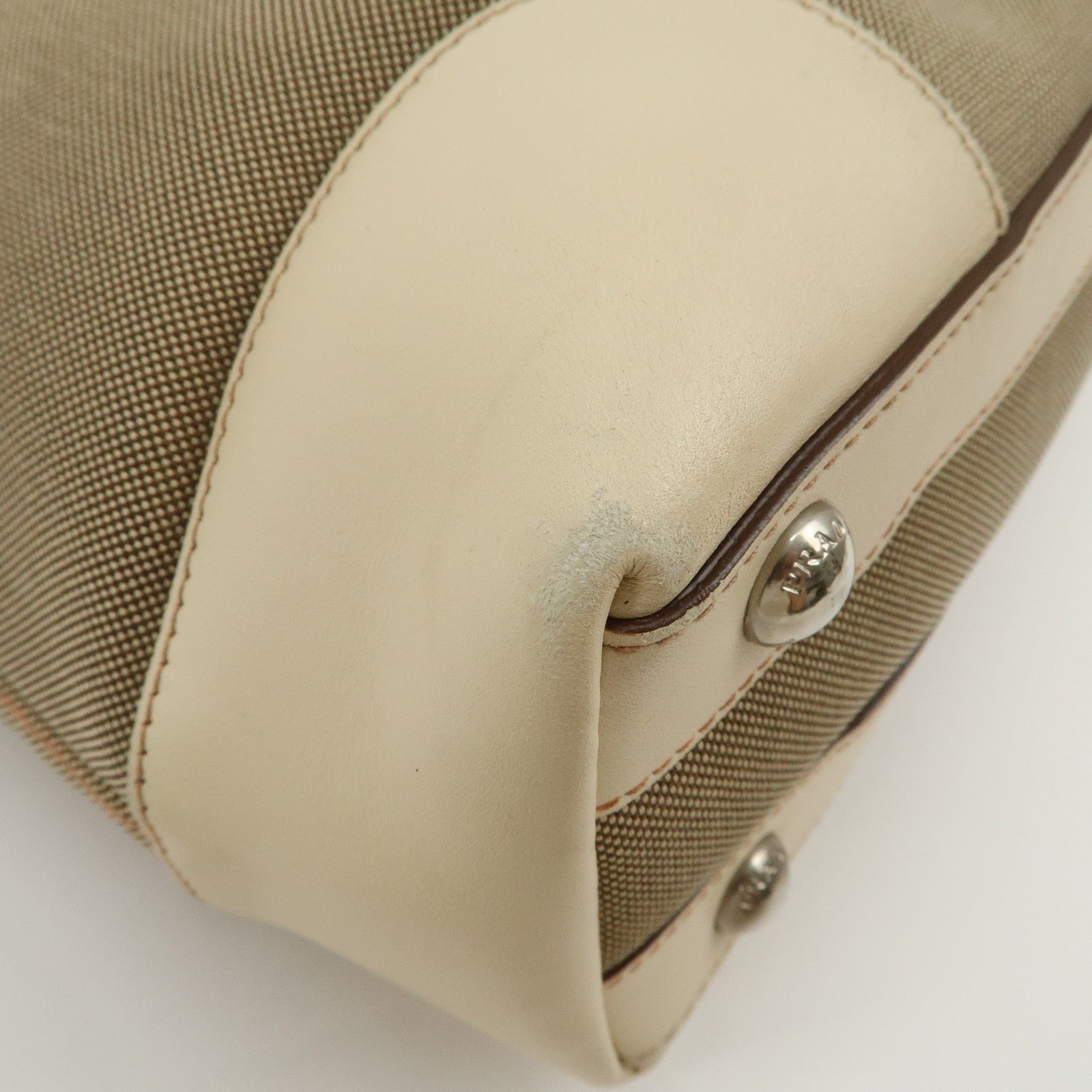 Prada Shoulder Bag - Beige, Leather