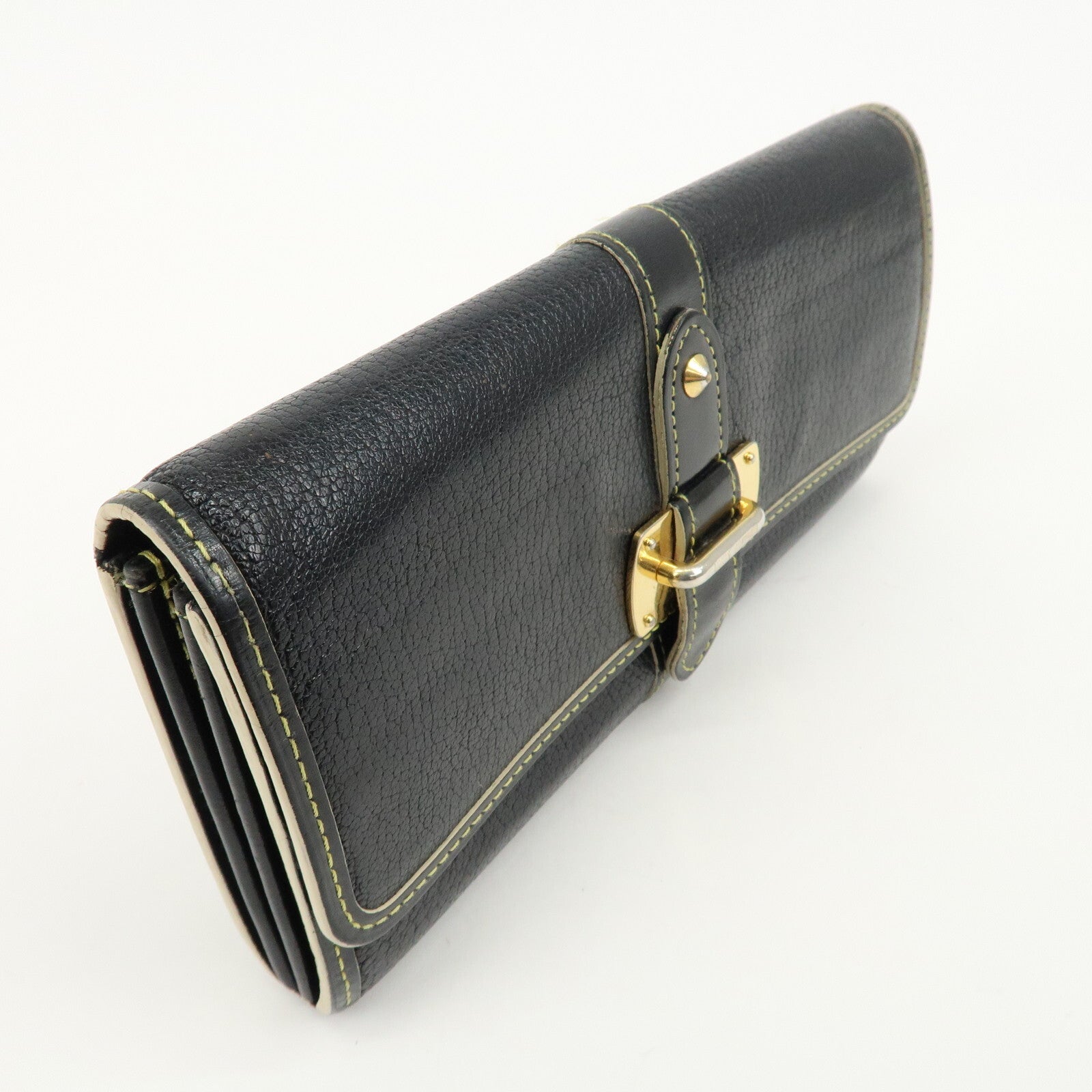 Louis Vuitton Portefeuille Favori Wallet - Noir, Suhari Leather
