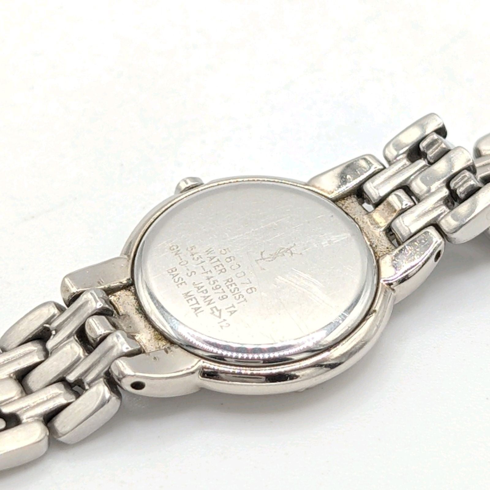 Saint Laurent Dress Quartz Watch - Silver, Stainless Steel