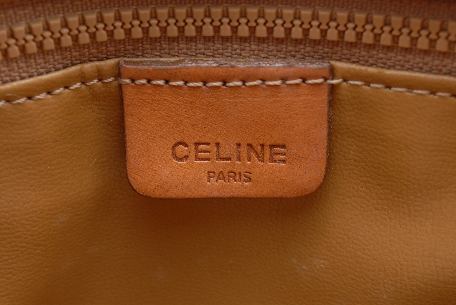Celine Macadam Tote Bag - Brown, PVC Leather