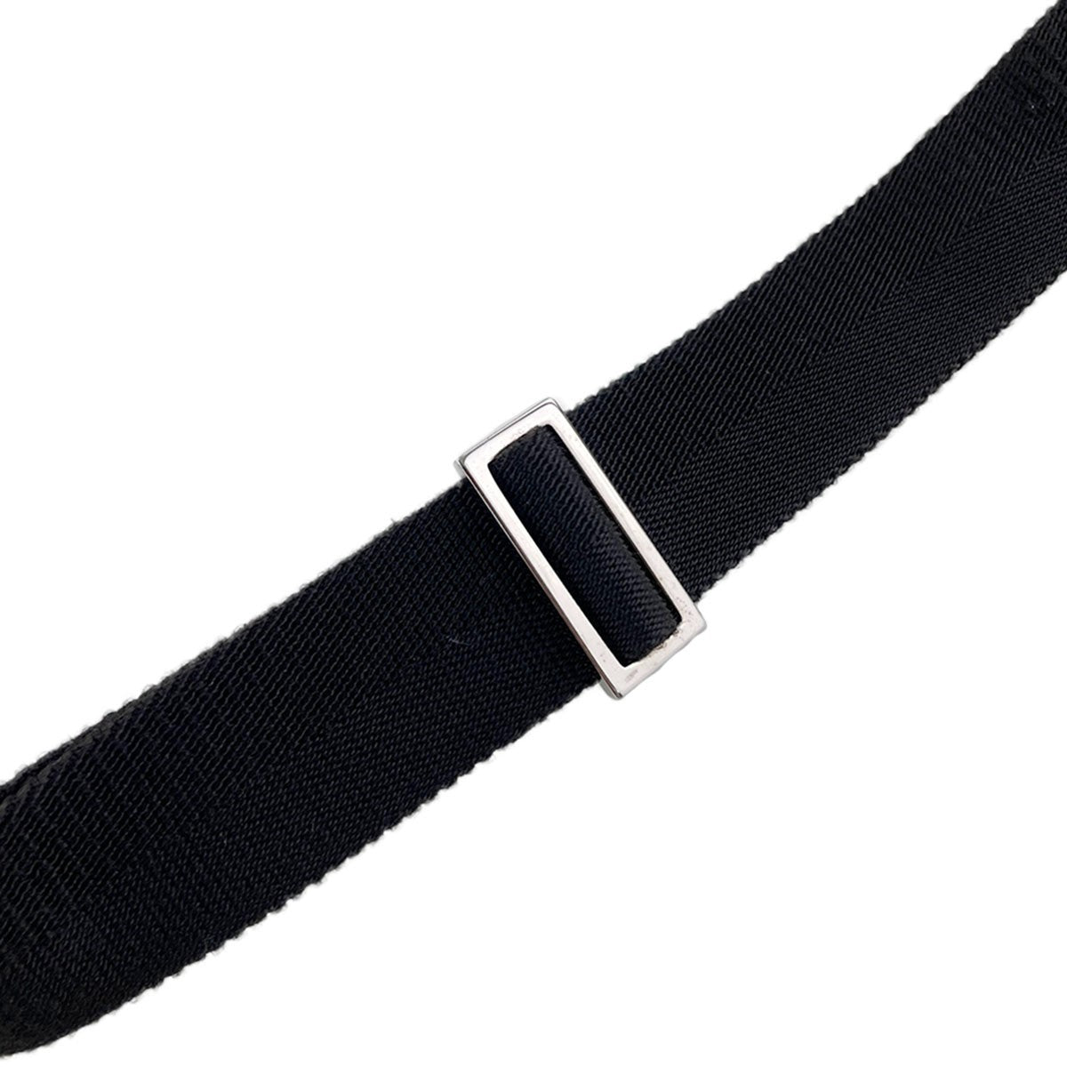 Gucci GG Waist Bag - Black, Canvas Fabric