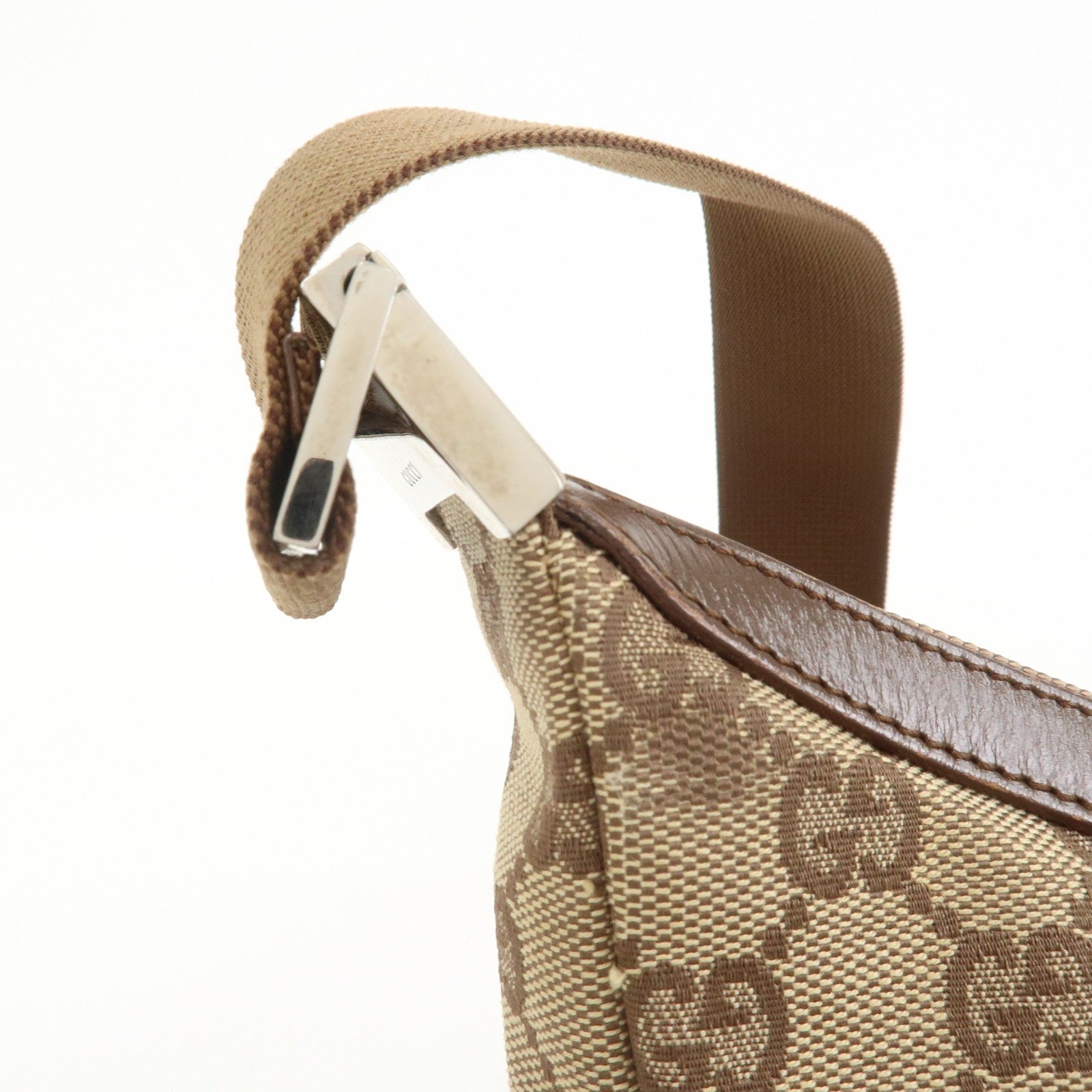 Gucci Crossbody Bag - Brown, GG Canvas, Leather
