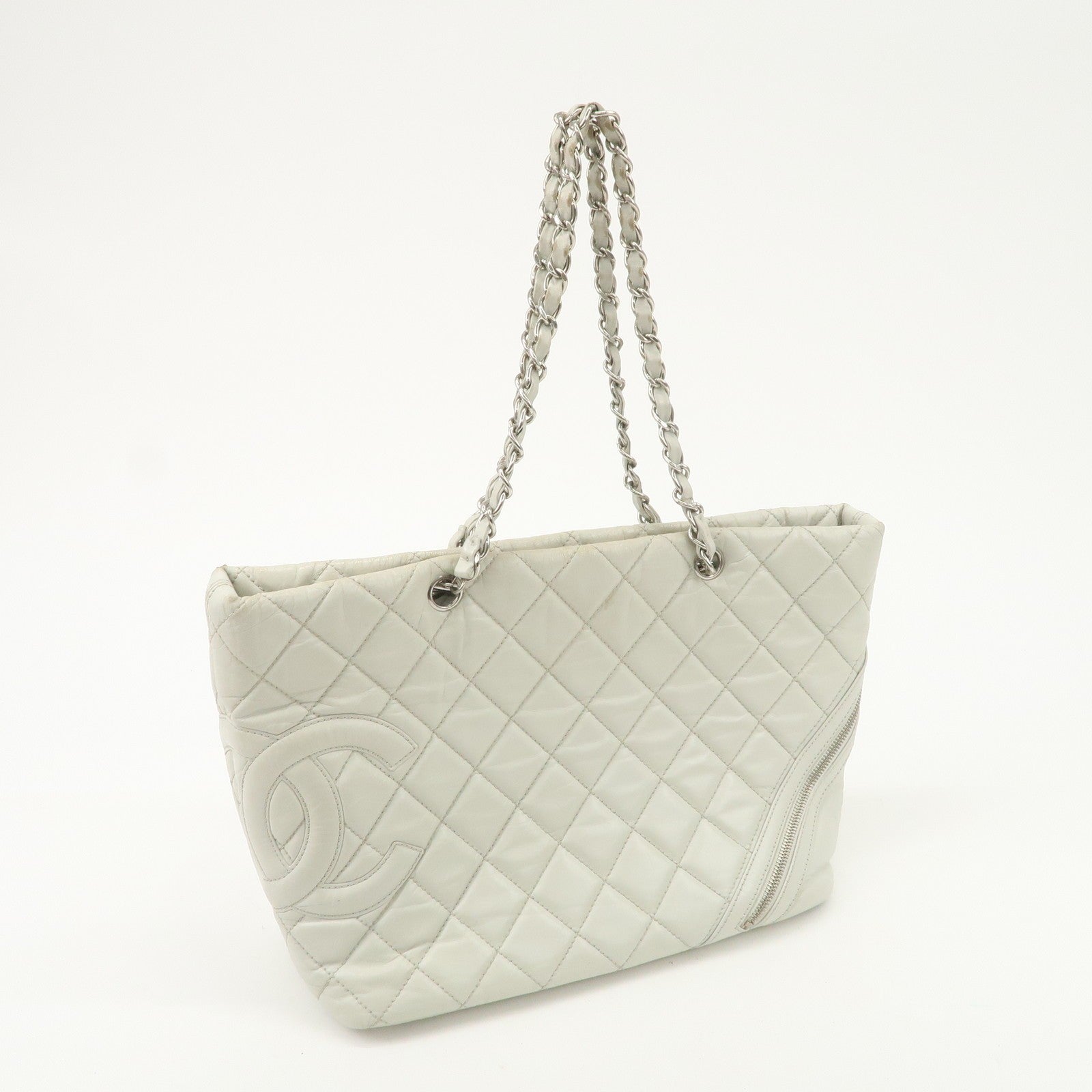 Chanel A34318 Shoulder Bag - Ivory, Leather