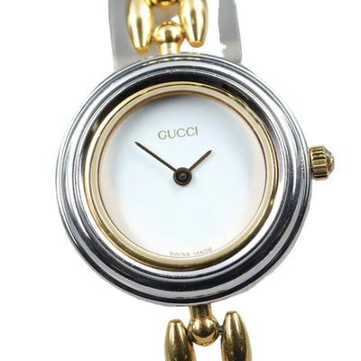Gucci 11/12.2 Watch - Silver/Gold, Stainless Steel