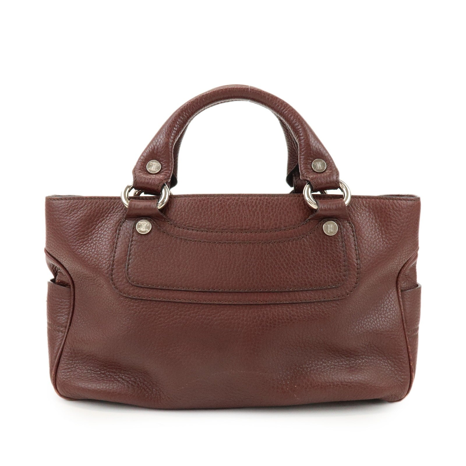 Celine Boogie Handbag - Brown, Leather