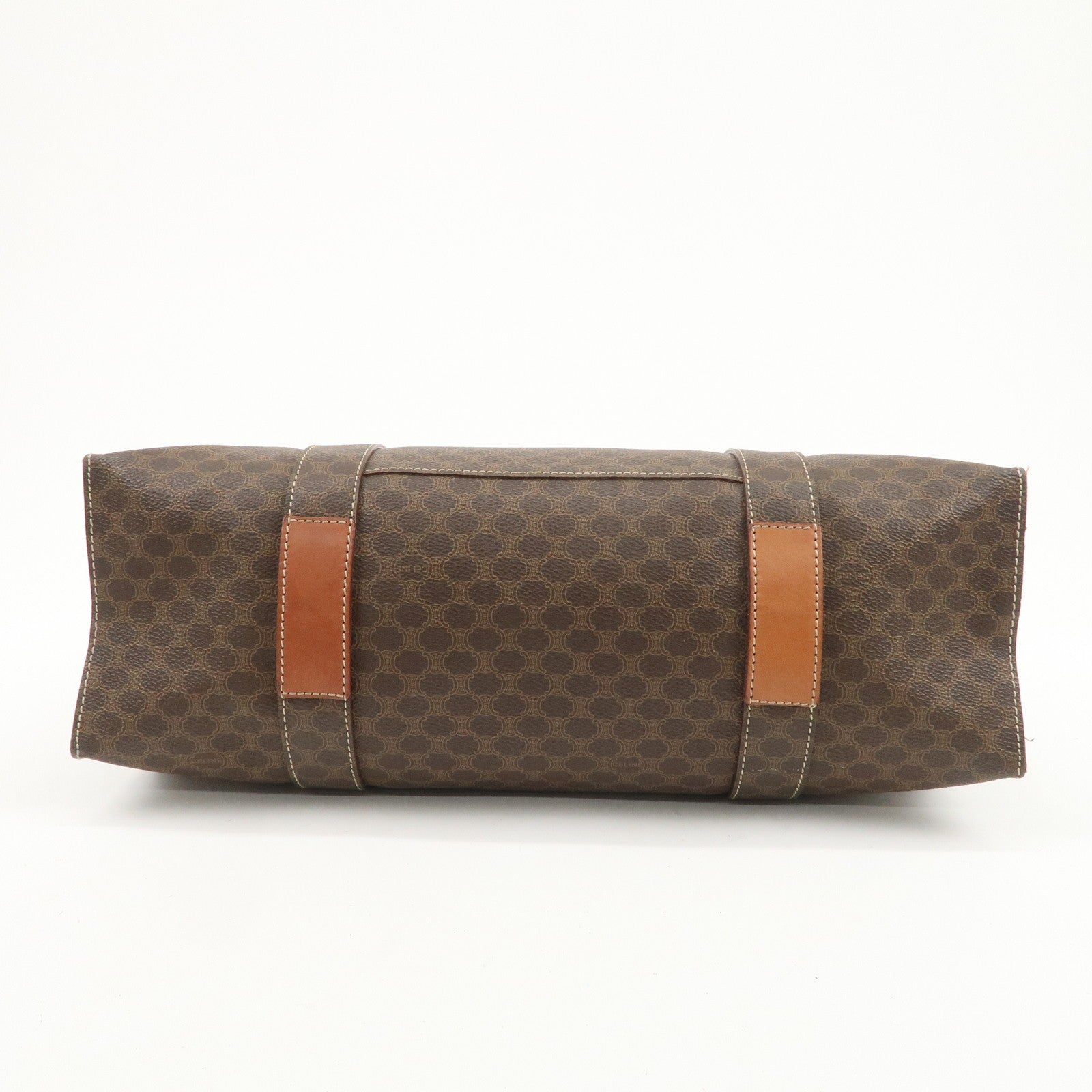 Celine Macadam Tote Bag - Brown, PVC Coating Canvas