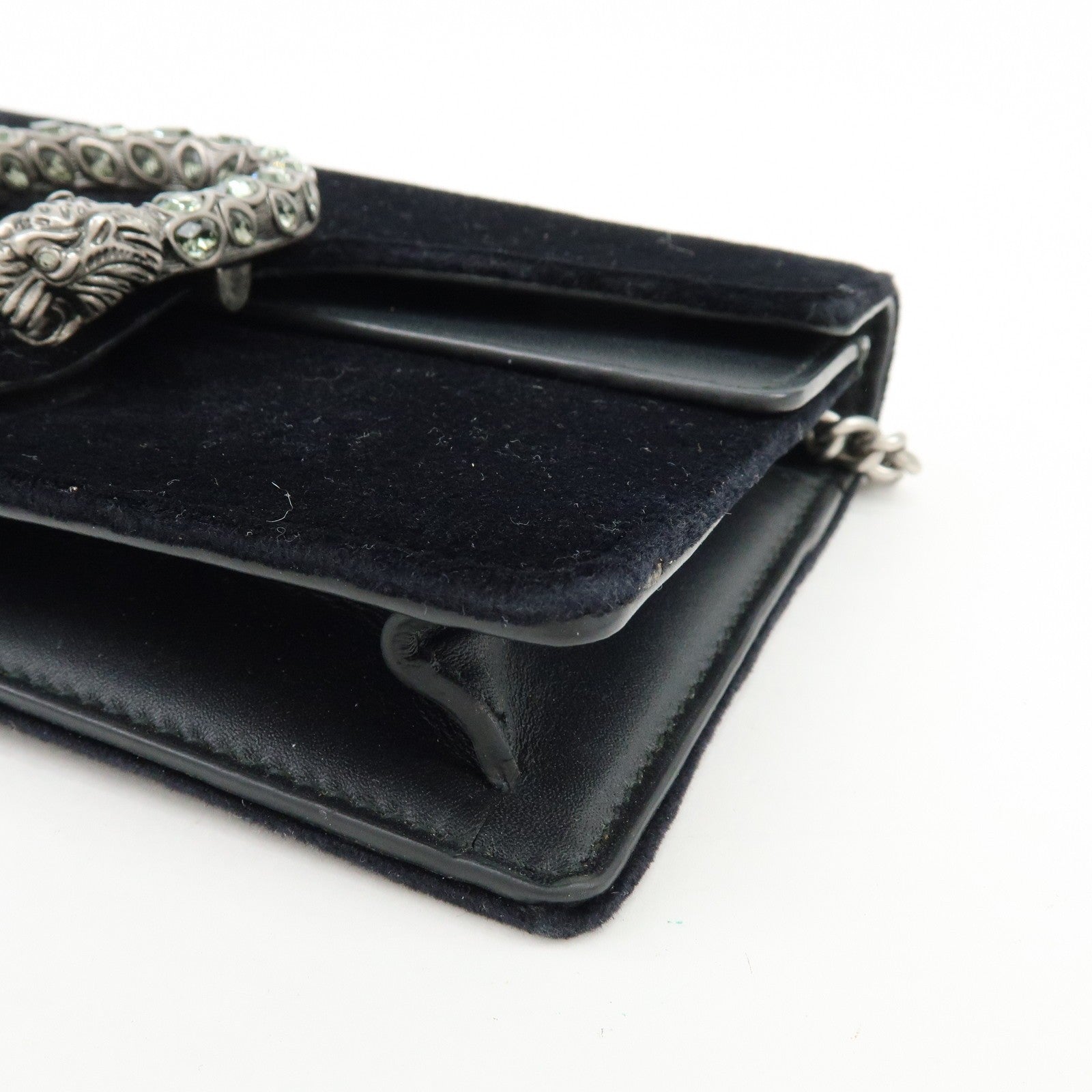 Gucci Dionysius Shoulder Bag - Black, Suede