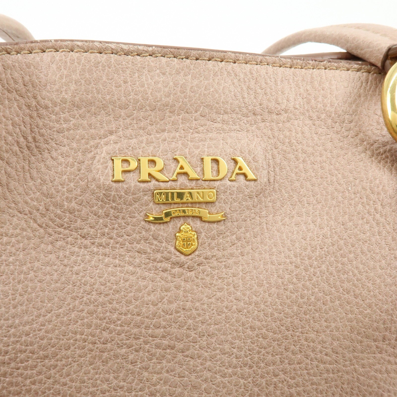Prada Tote Bag - Pink, Leather