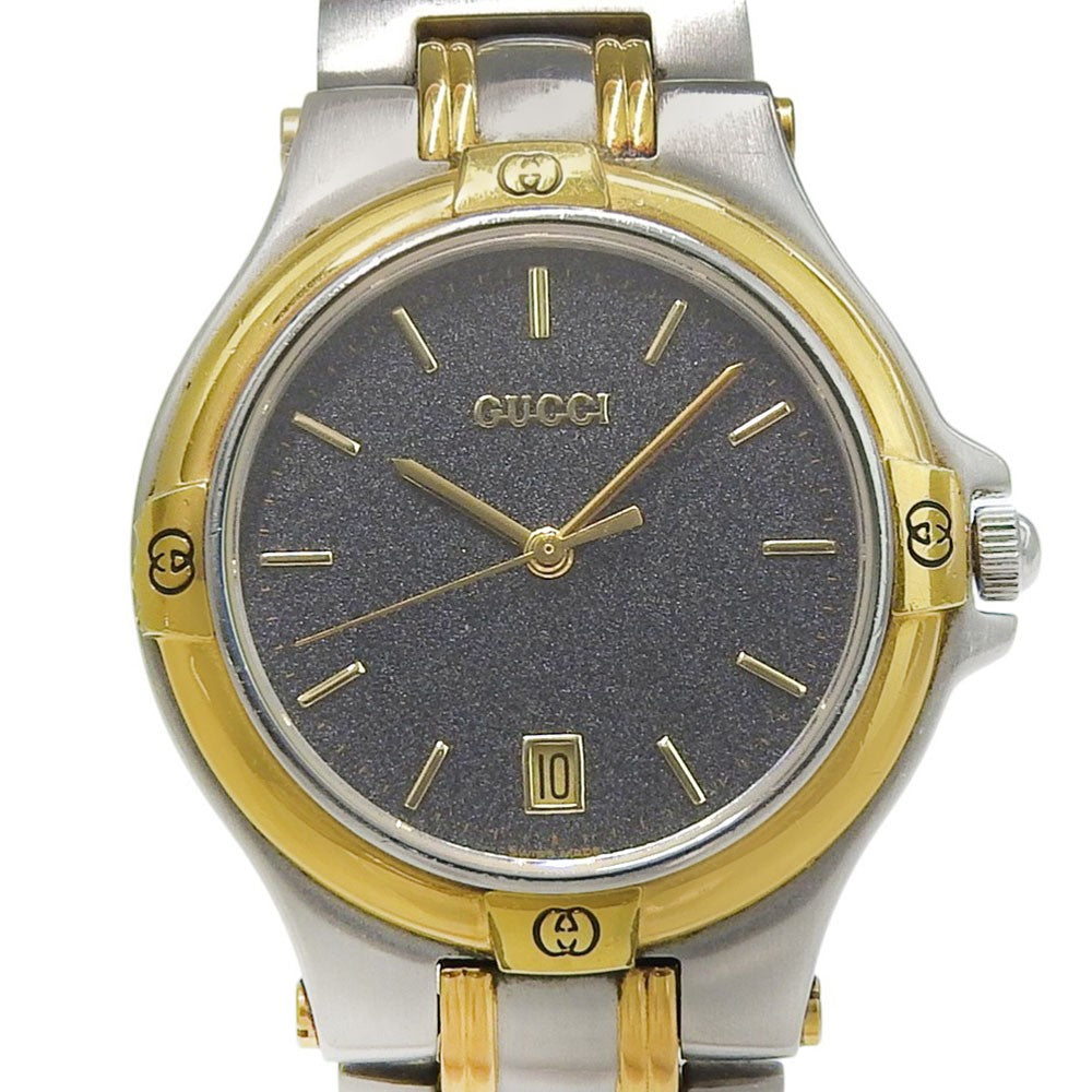 Gucci 9040M Watch - Silver, Stainless Steel