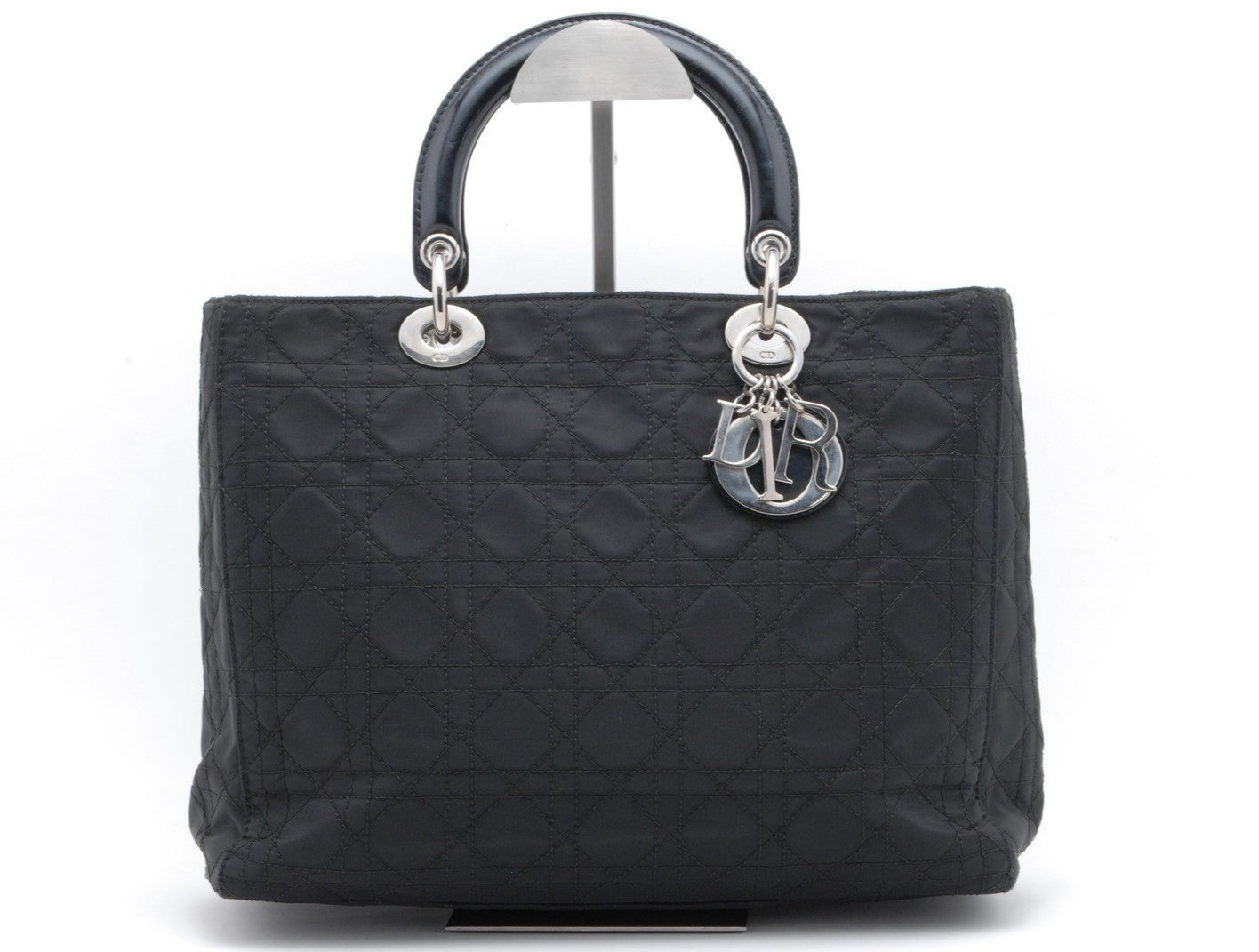 Dior Lady Dior Handbag - Black, Nylon