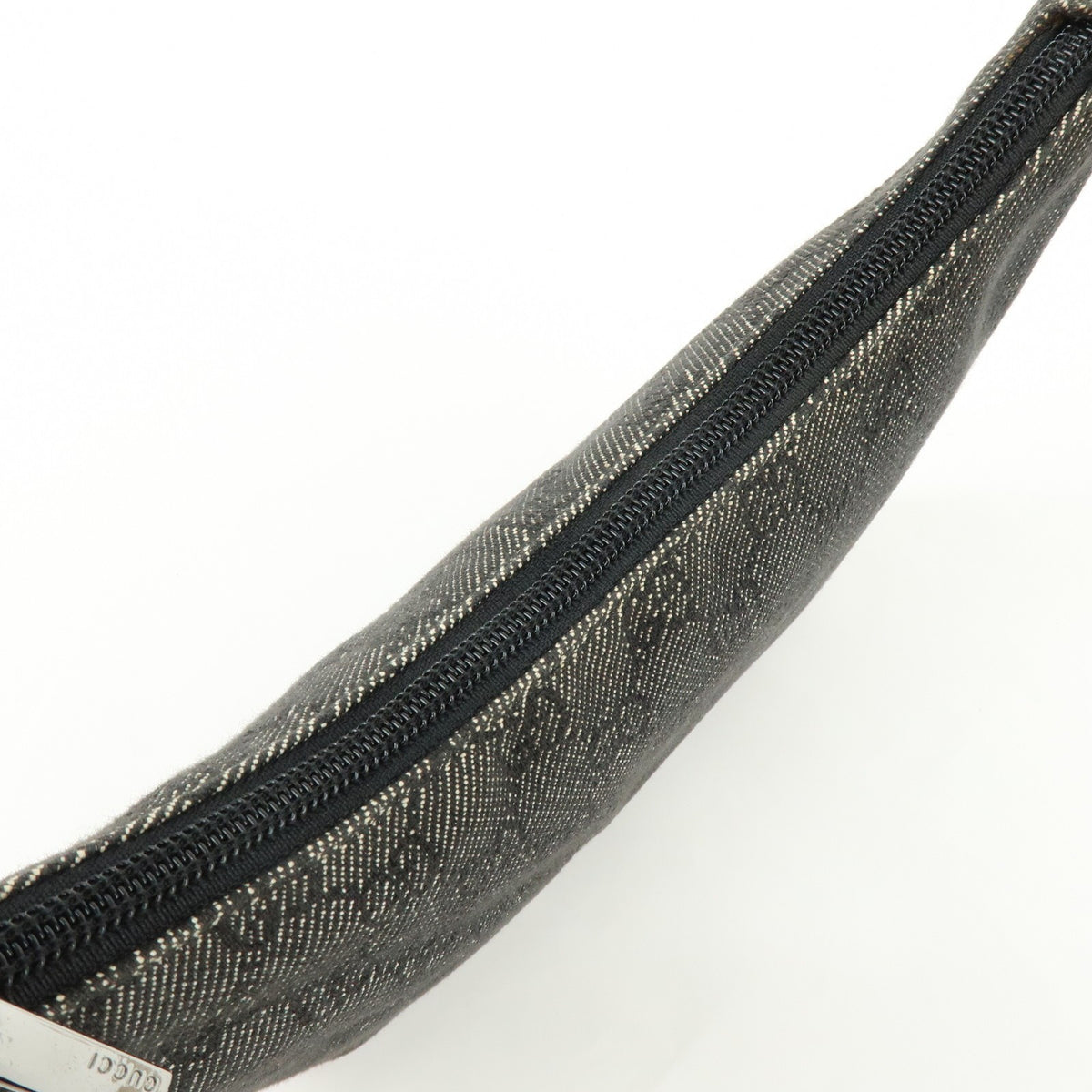 Gucci Shoulder Bag - Black, Leather and GG Denim