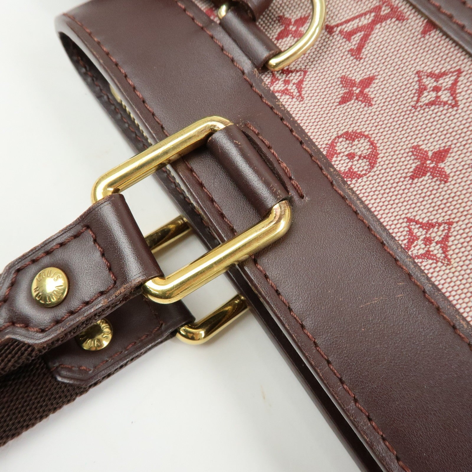 Louis Vuitton Monogram Mini Lucille PM Handbag - Cerise, Monogram Canvas