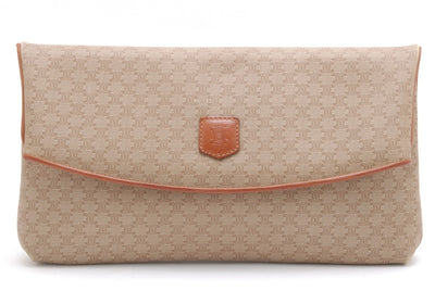 Celine Macadam Clutch Bag - Beige, PVC