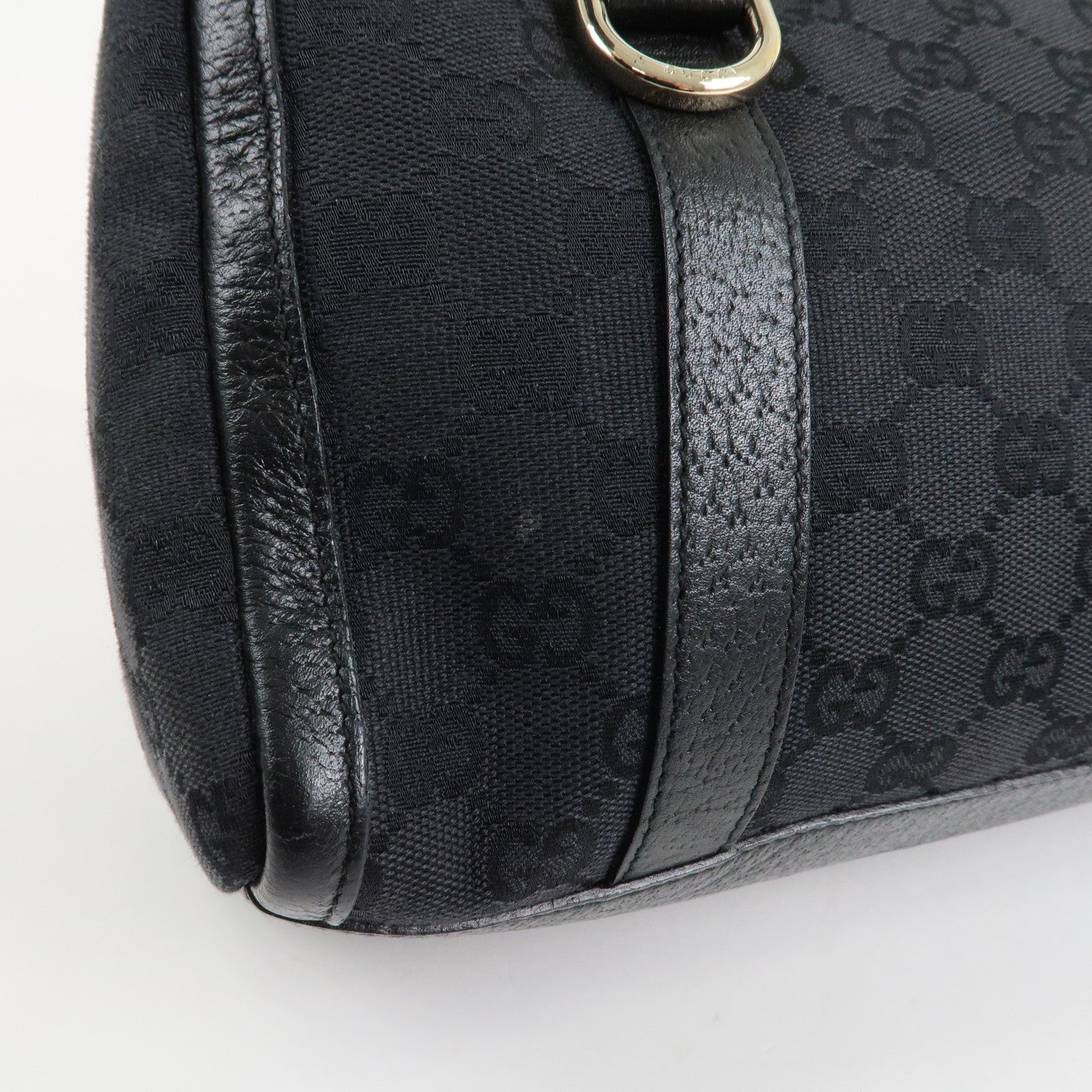 Gucci Boston Bag - Black, Canvas