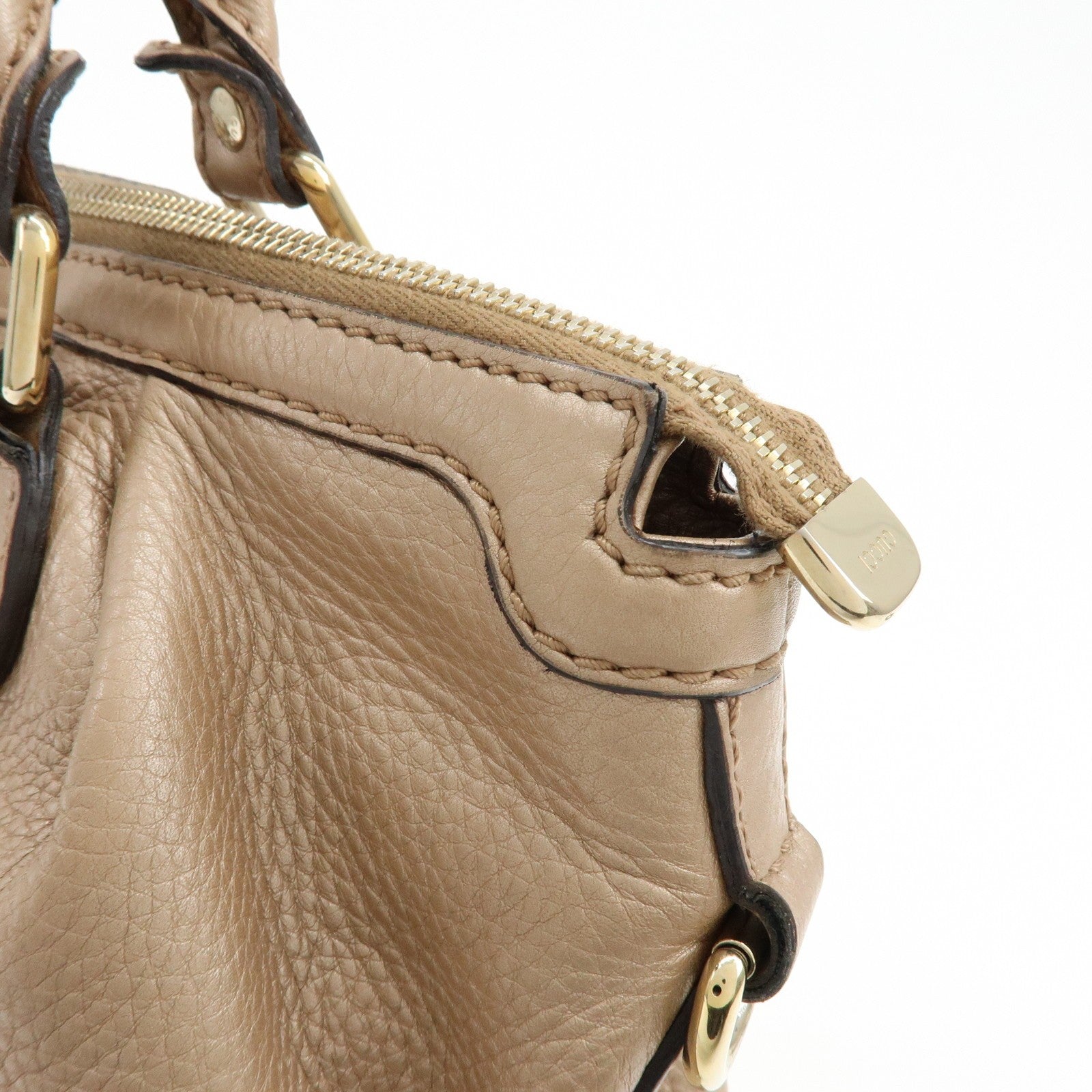 Gucci 2Way Bag - Champagne Gold, Leather