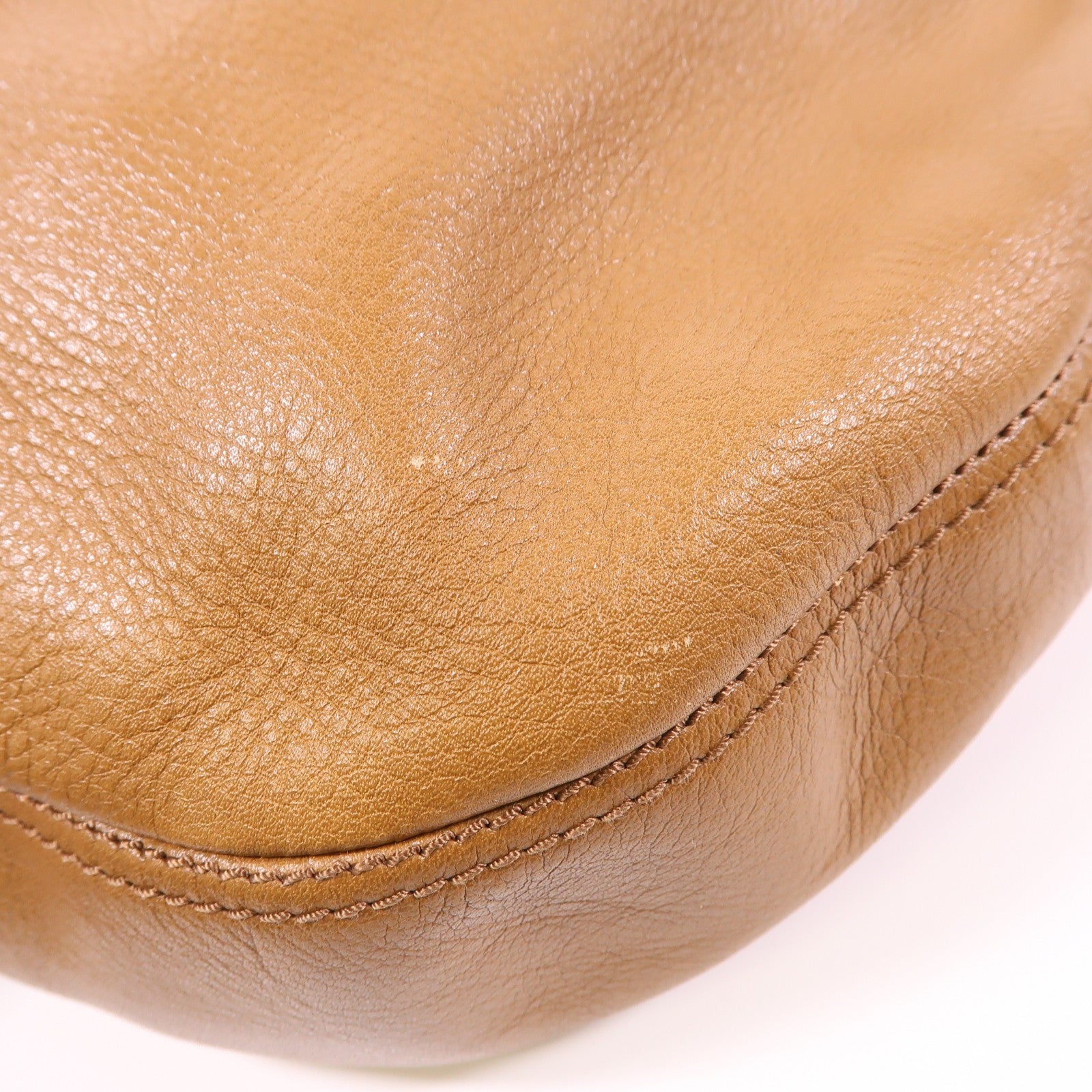 Burberry GHW Shoulder Bag - Brown, Calfskin Leather