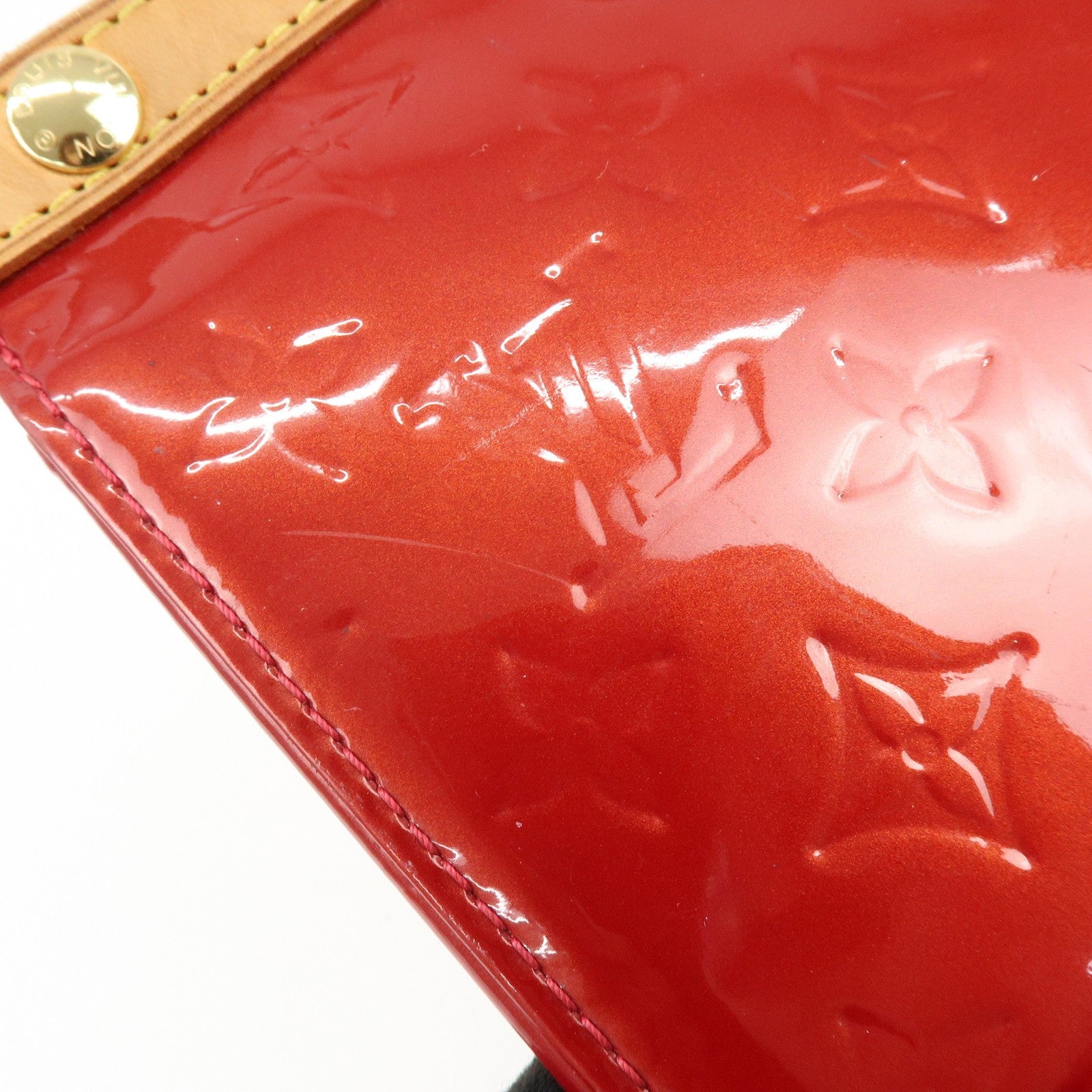 Louis Vuitton M91987 Handbag - Red, Vernis Leather