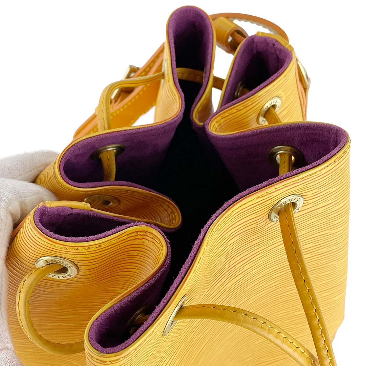 Louis Vuitton Noe Shoulder Bag - Yellow, Leather