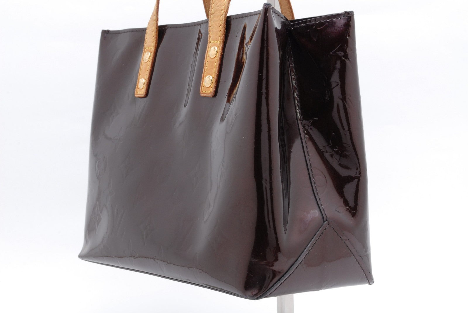 Louis Vuitton Reade PM Hand Bag - Amarante, Patent Leather