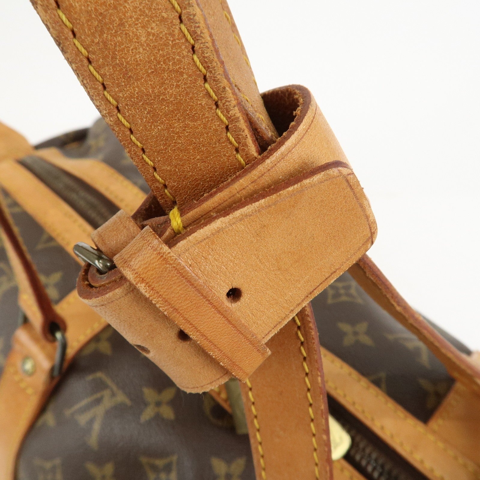 Louis Vuitton Monogram Sac Souple 45 Boston Bag - Brown, Monogram Canvas