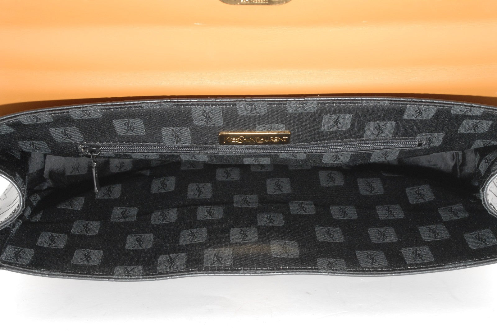 Saint Laurent Yves Saint Laurent Hand Tote Bag - Black Brown, Leather PVC