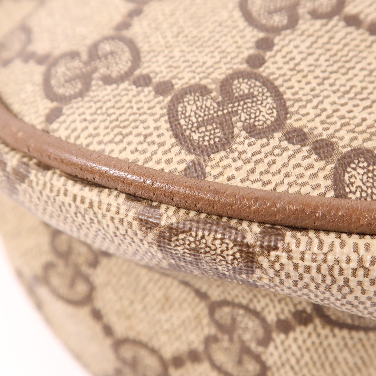 Gucci GG GHW Shoulder Bag - Brown, Coated Canvas