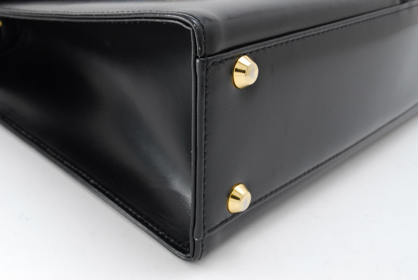 Saint Laurent Shoulder 2Way Hand Tote Bag - Black, Leather