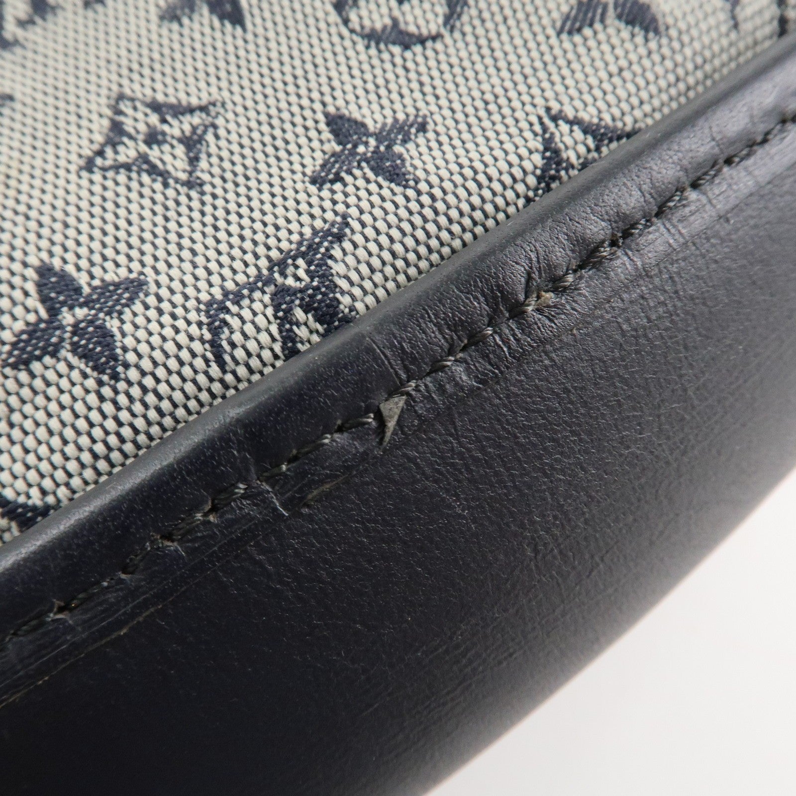 Louis Vuitton Mini Marjorie Shoulder Bag - Navy, Canvas